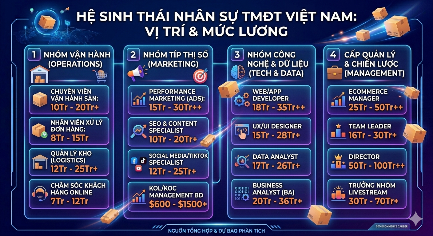 Ngành Thương mại điện tử.