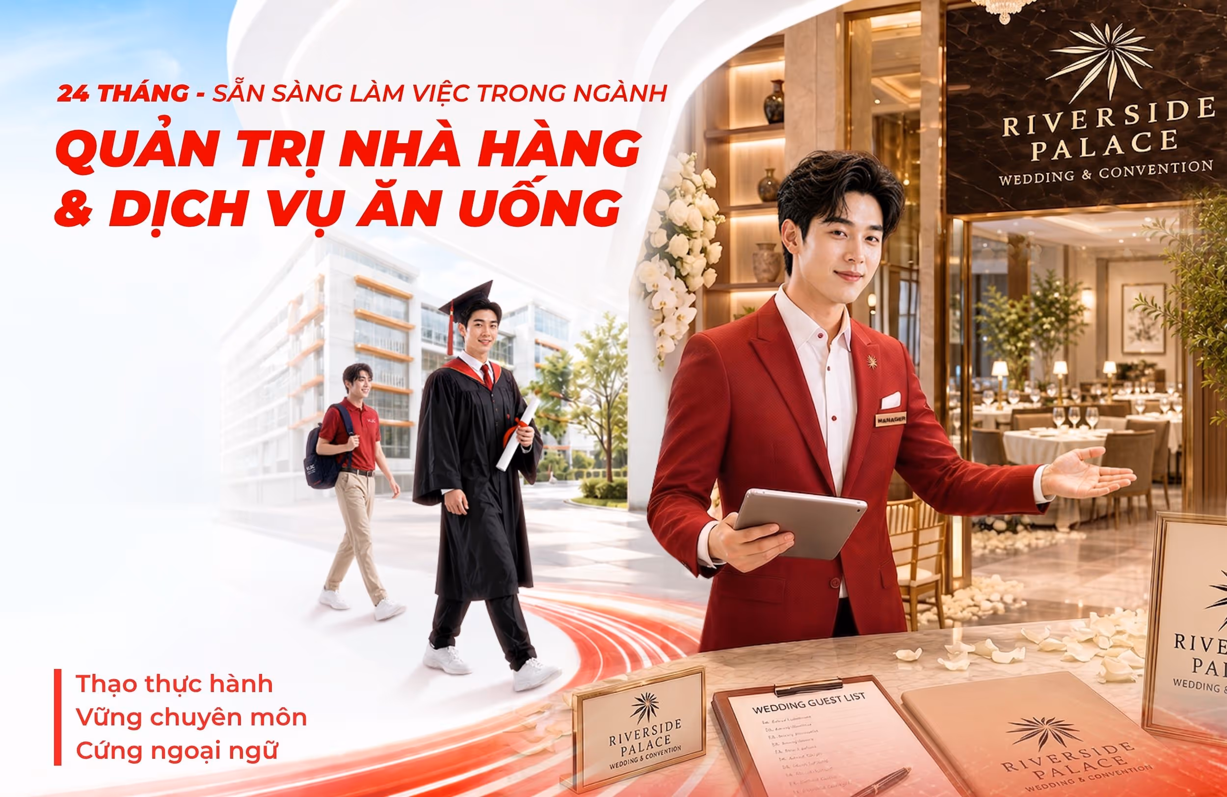 Ngành Quản trị nhà hàng và dịch vụ ăn uống