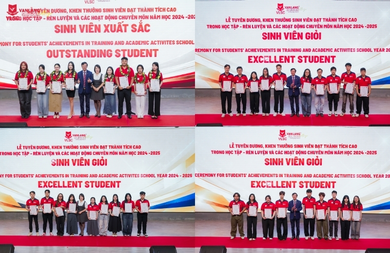 Lễ tuyên dương và khen thưởng sinh viên