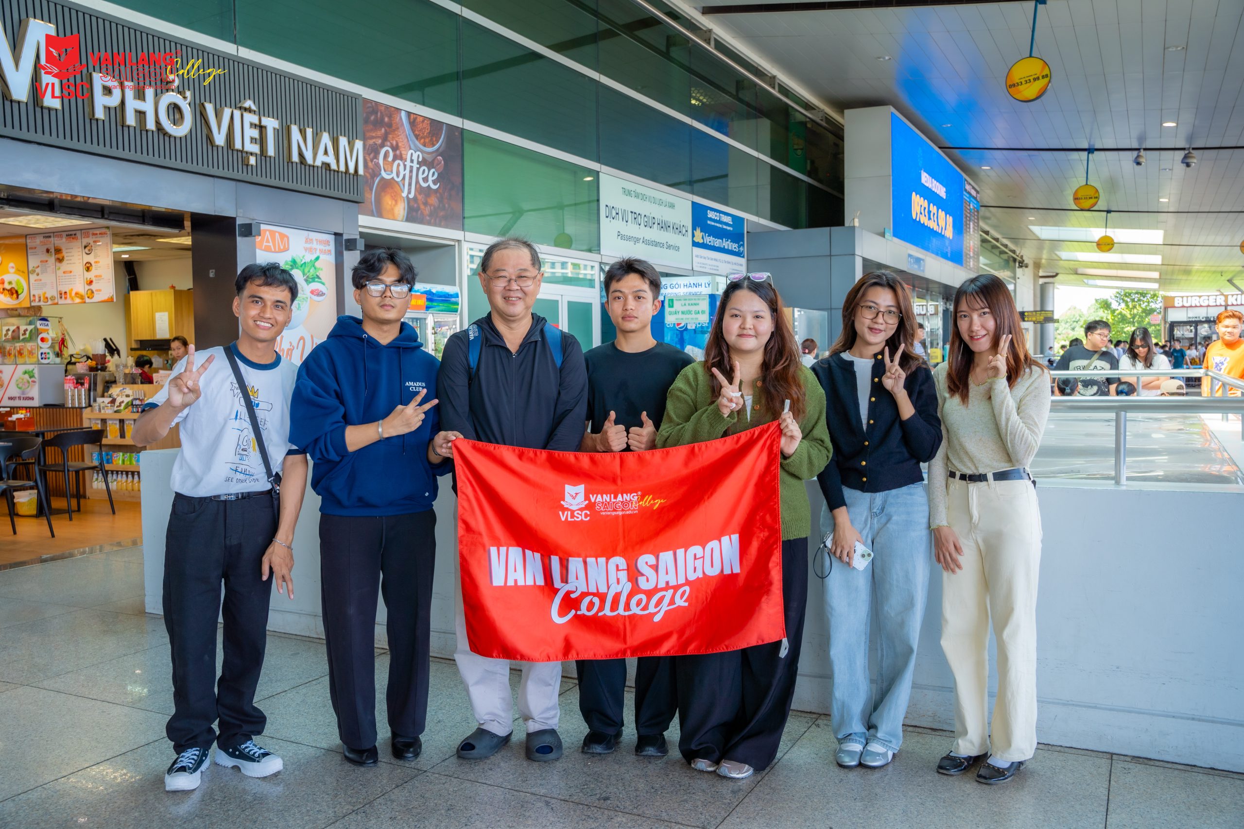 sinh viên VLSC thực tập quốc tế