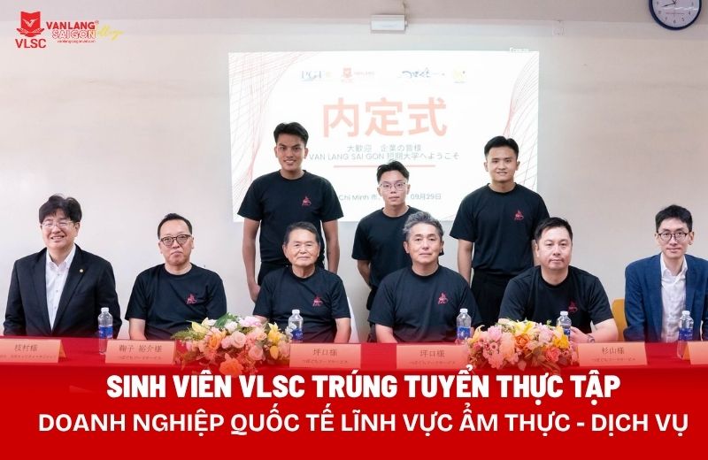 Sinh viên VLSC trúng tuyển thực tập